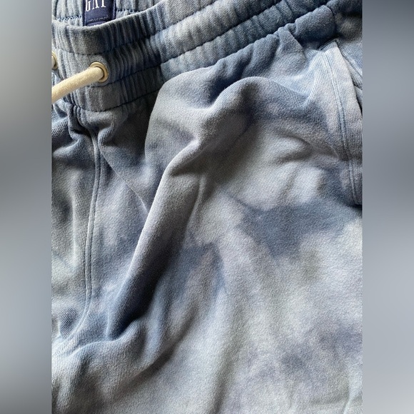 GAP Vintage Soft Classic Joggers, Blue Tie Dye, Size M - Picture 4 of 5
